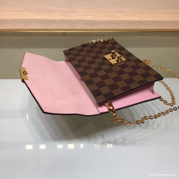 FS CHEAP LOUIS CROISETTE CHAIN WALLET VUITTON 0714